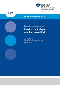 DGUV Vorschrift Heft der Deutschen gesetzlichen Unfallversicherung